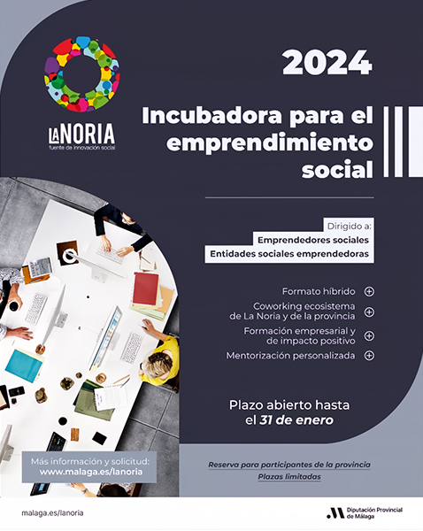 La Noria abre una nueva convocatoria para el impulso de 20 proyectos de emprendimiento social en la provincia